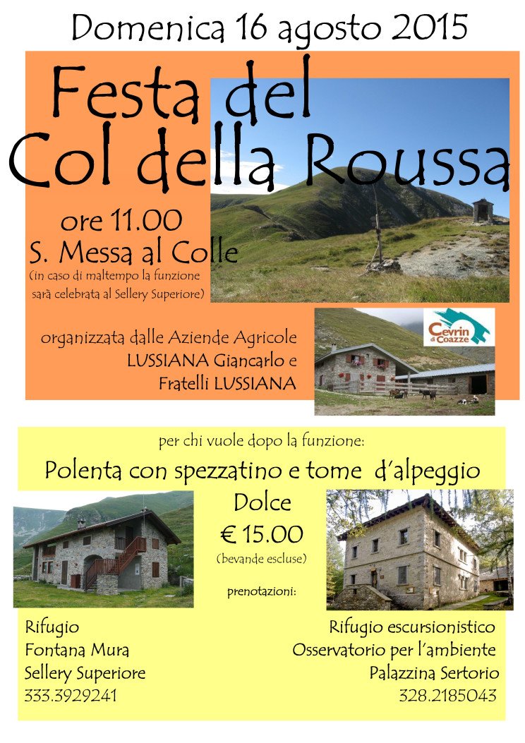 festa col della roussa 2015